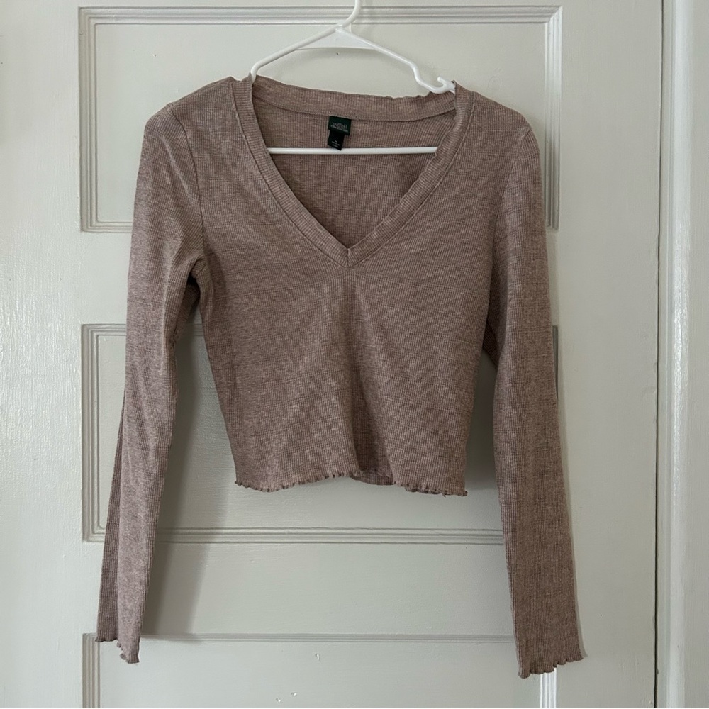 Wild Fable Cropped Long Sleeve